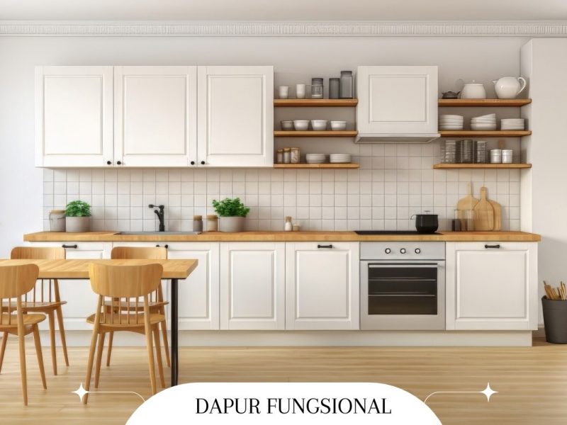 Panduan Memilih Kitchen Set Agar Fungsional dan nyaman